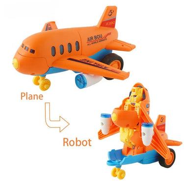 Inertial Power Deformation Airplane